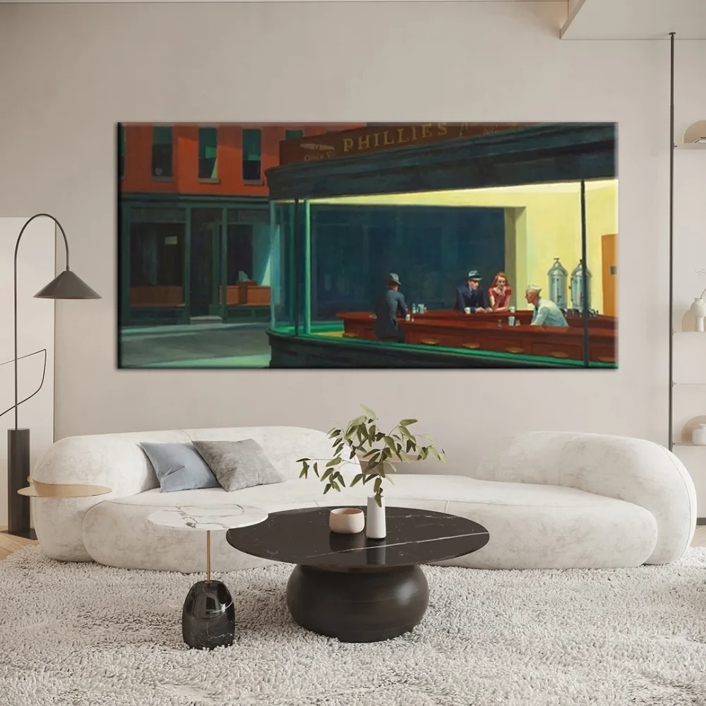 Modern Dünyadan Manzaralar Kanvas Tablo