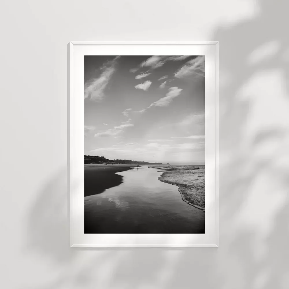 Monokrom Dinginlik Poster