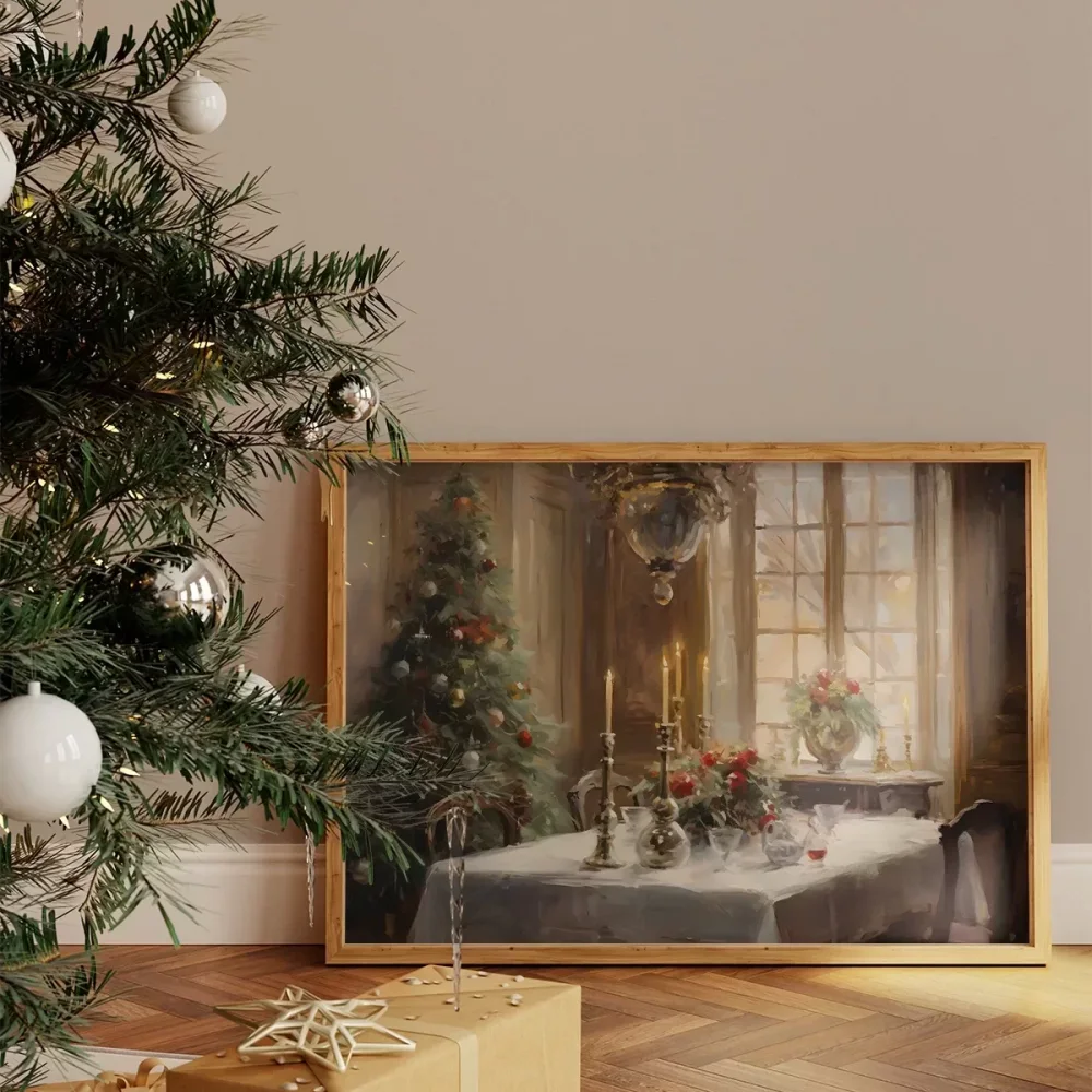 Noel Ağacı ile Klasik Sofra Poster