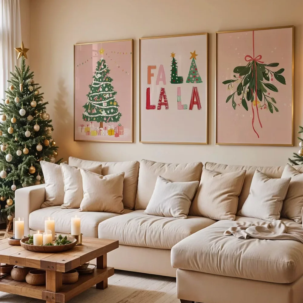 Noel Ağaçları 3lü Poster