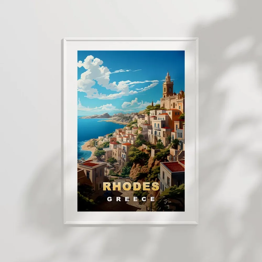 odos Adasının Mistik Güzellikleri Poster