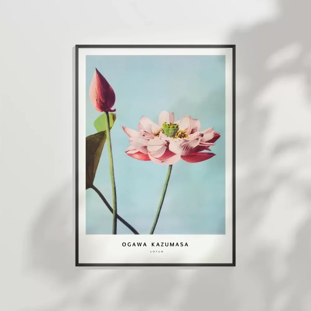 Ogawa Kazumasa Lotus Poster