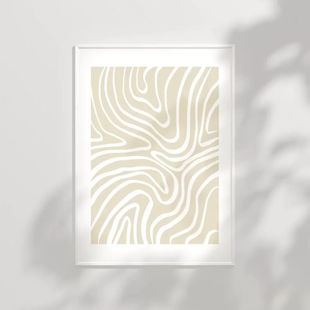 Organik Formlar Poster