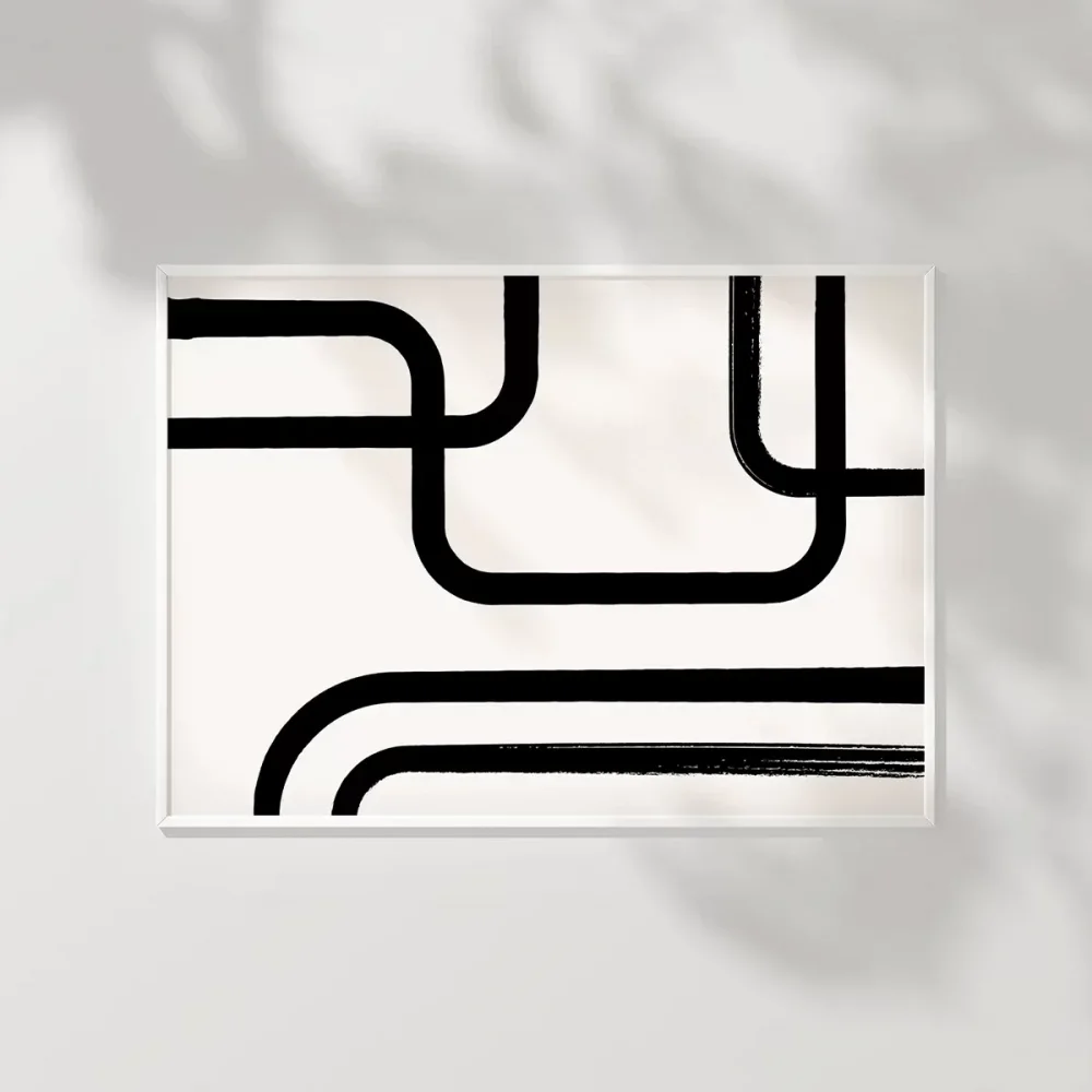 Orta Çağ Modern Sanat Poster