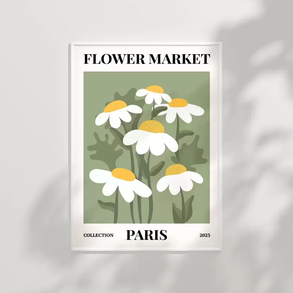 Parisin Neşeli Papatyaları Poster