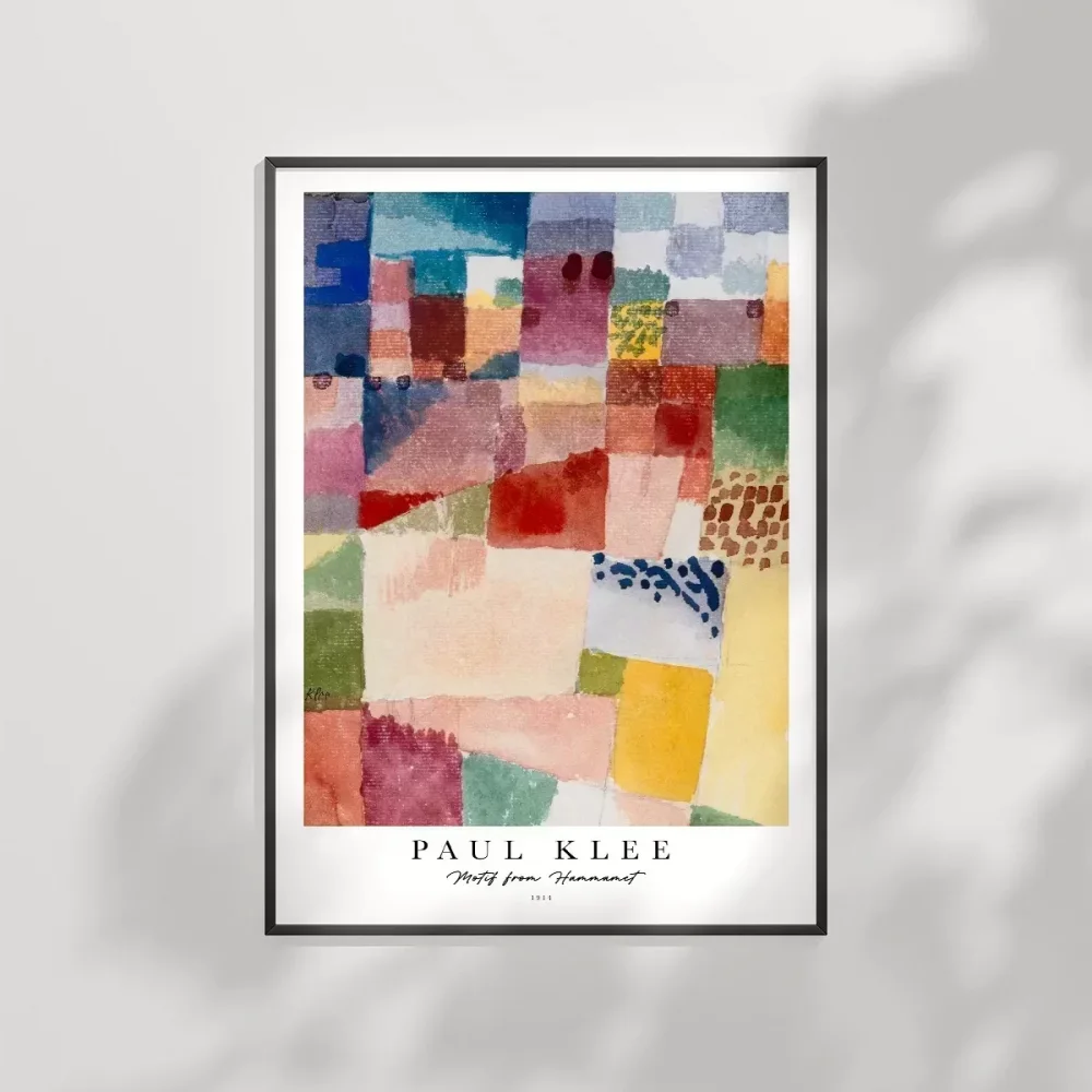 Paul Klee Hammamet Motifi Poster