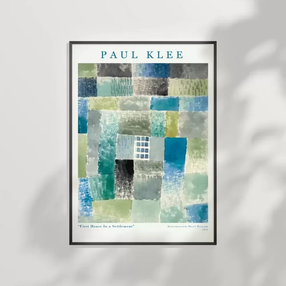 Paul Klee İlk Ev Poster