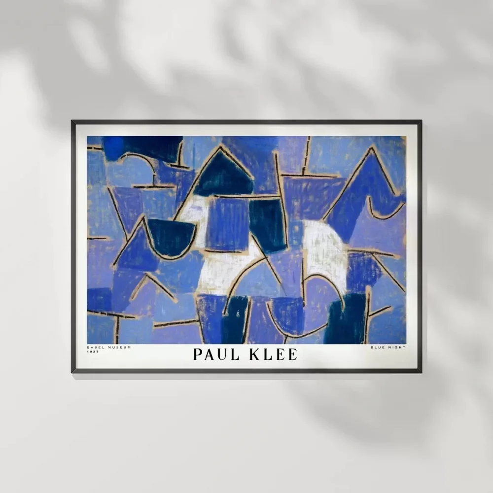 Paul Klee Mavi Gece Poster