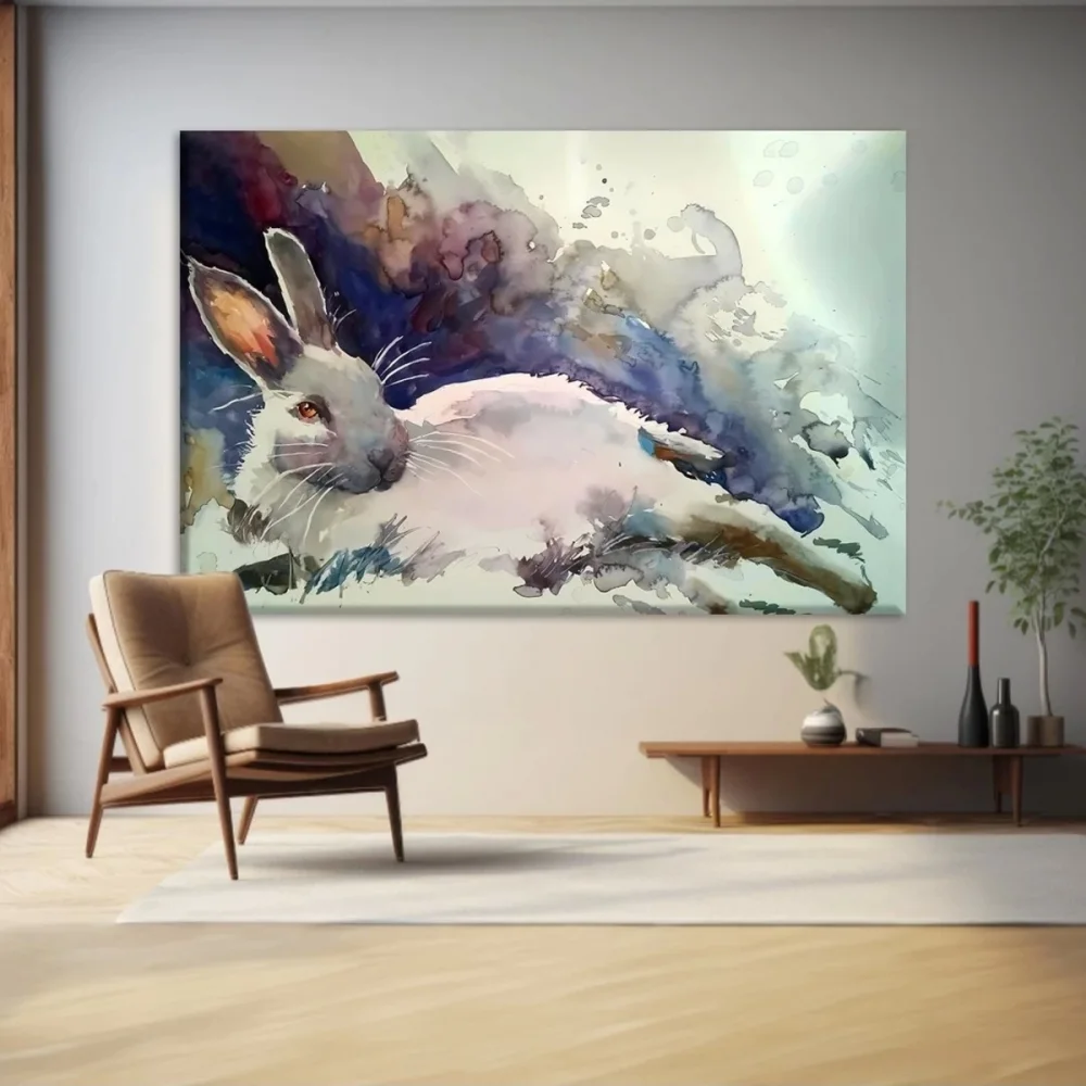 Renk Cümbüşü Kanvas Tablo