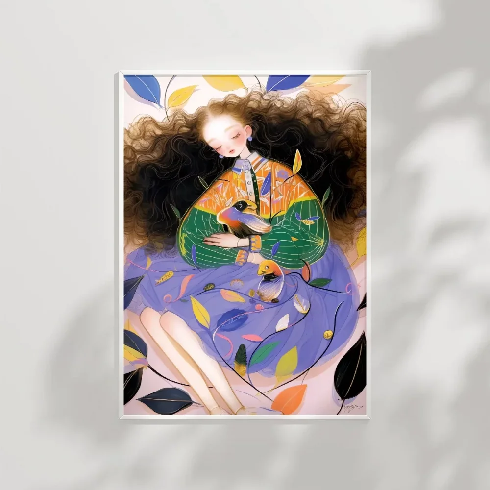 Renklerin ve Huzurun Dansı Poster