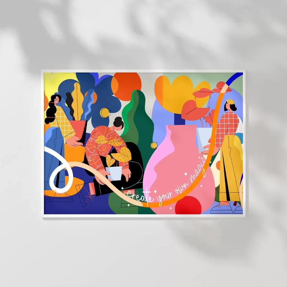 Renkli Hayaller Poster