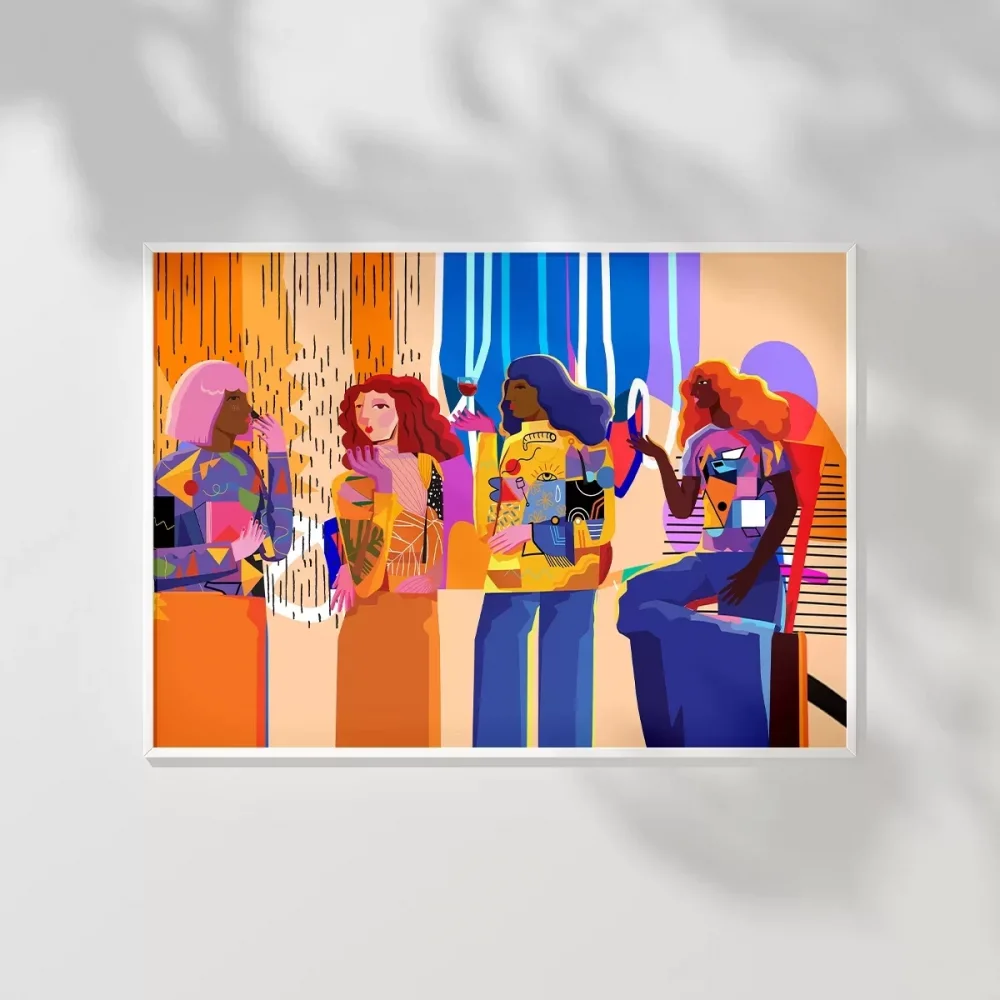 Renkli Kadınlar Poster
