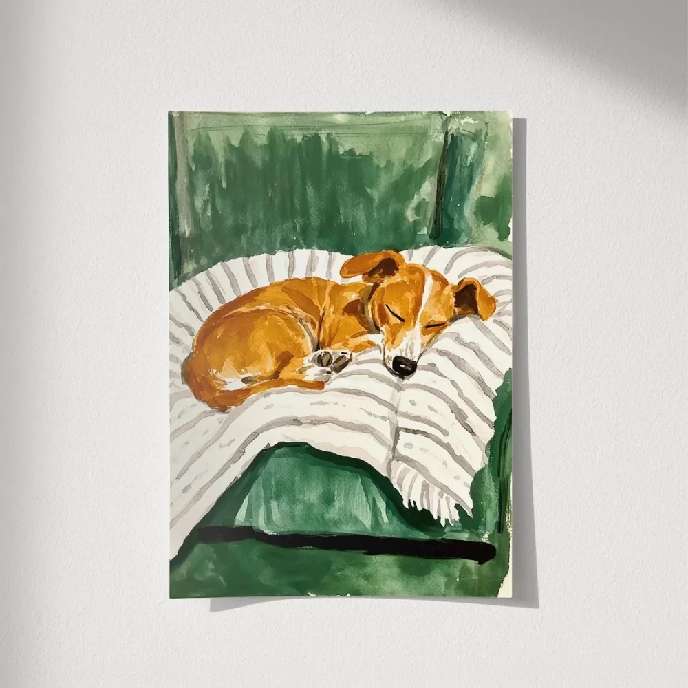 Renkli Sarmal Kanvas Tablo