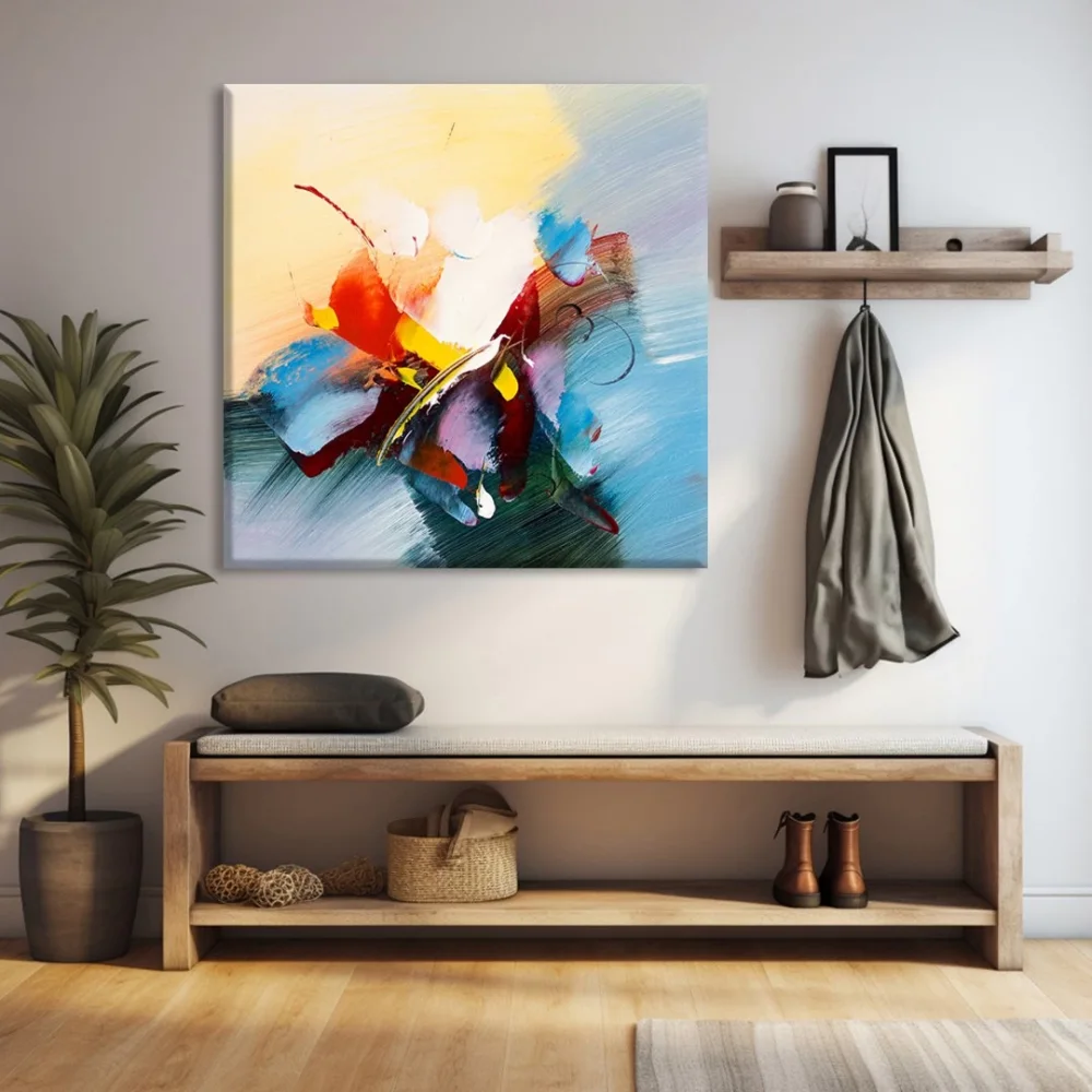 Ritim ve Hareket Kanvas Tablo