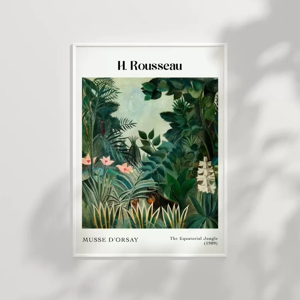 Rousseau Ekvator Ormanı Poster