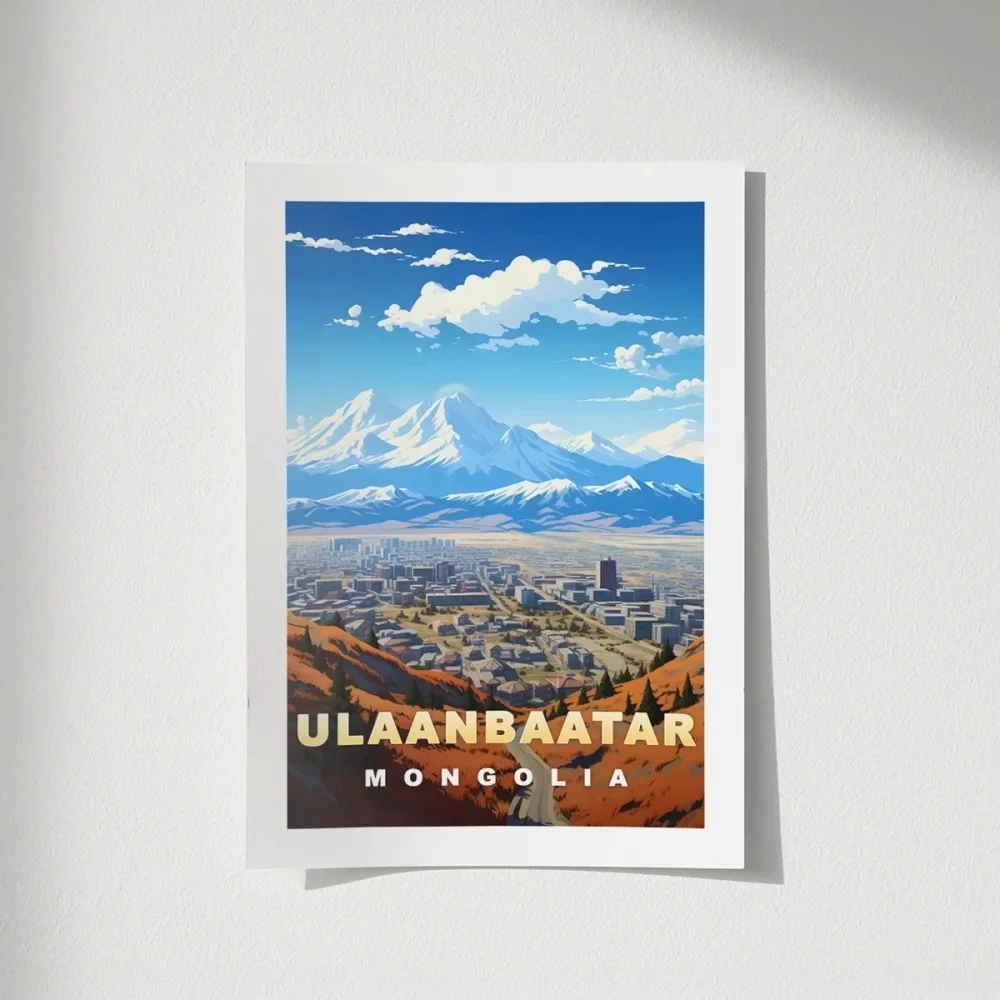 Şafak Vakti: Şehir Silüeti Kanvas Tablo