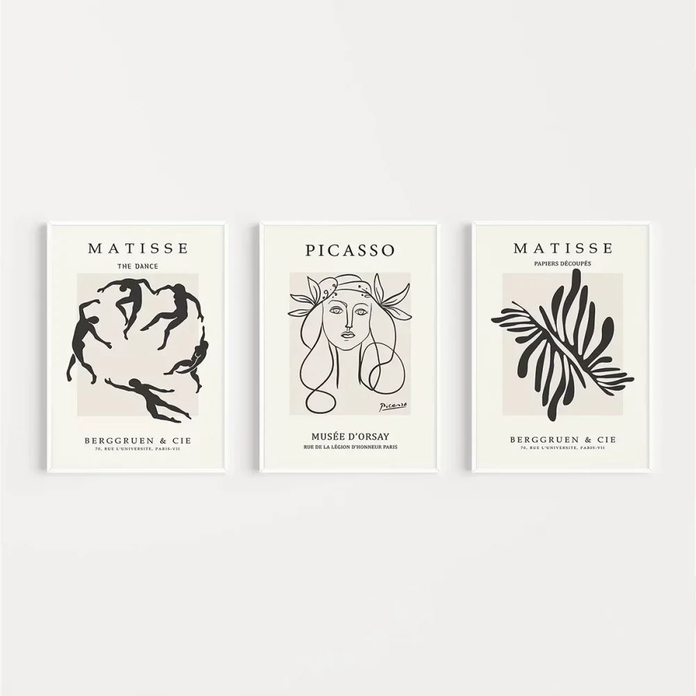 Sanat Tarihinden İlham 3lü Poster