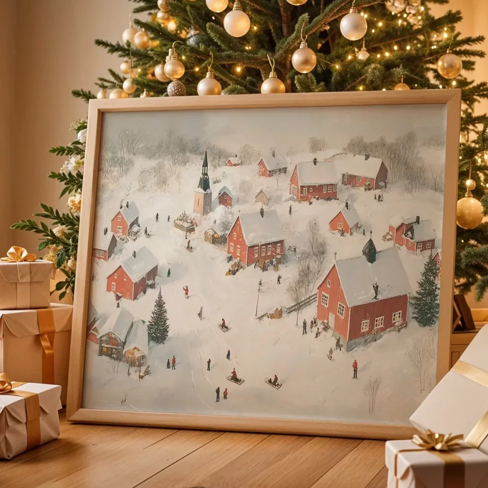 Şehirde Kışın Ritmi Poster