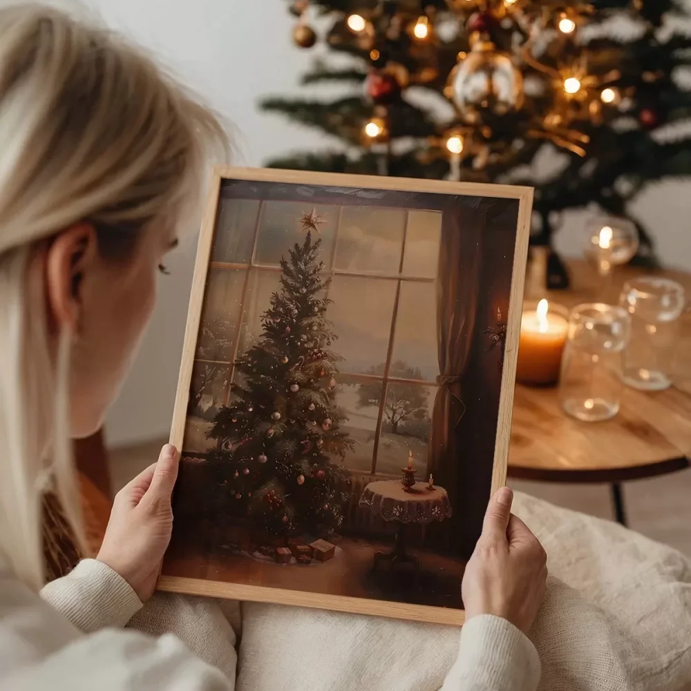 Sıcak Yılbaşı Ağacı Poster