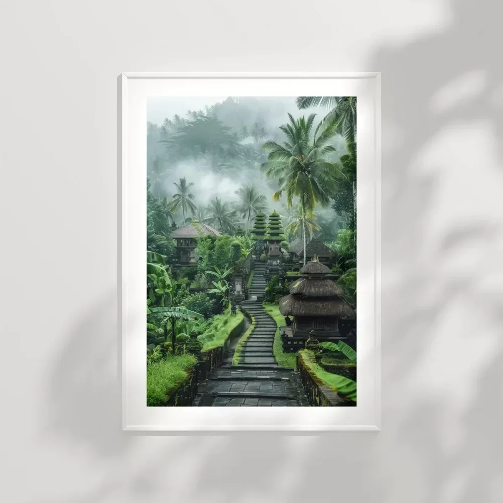 Sisler İçinde Tapınak Poster