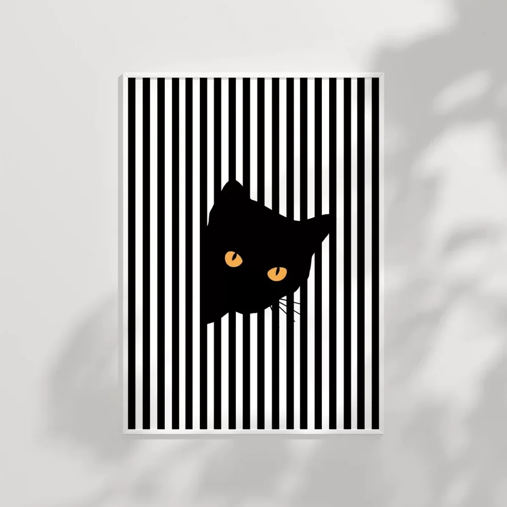 Siyah Kedinin Gizemi Poster