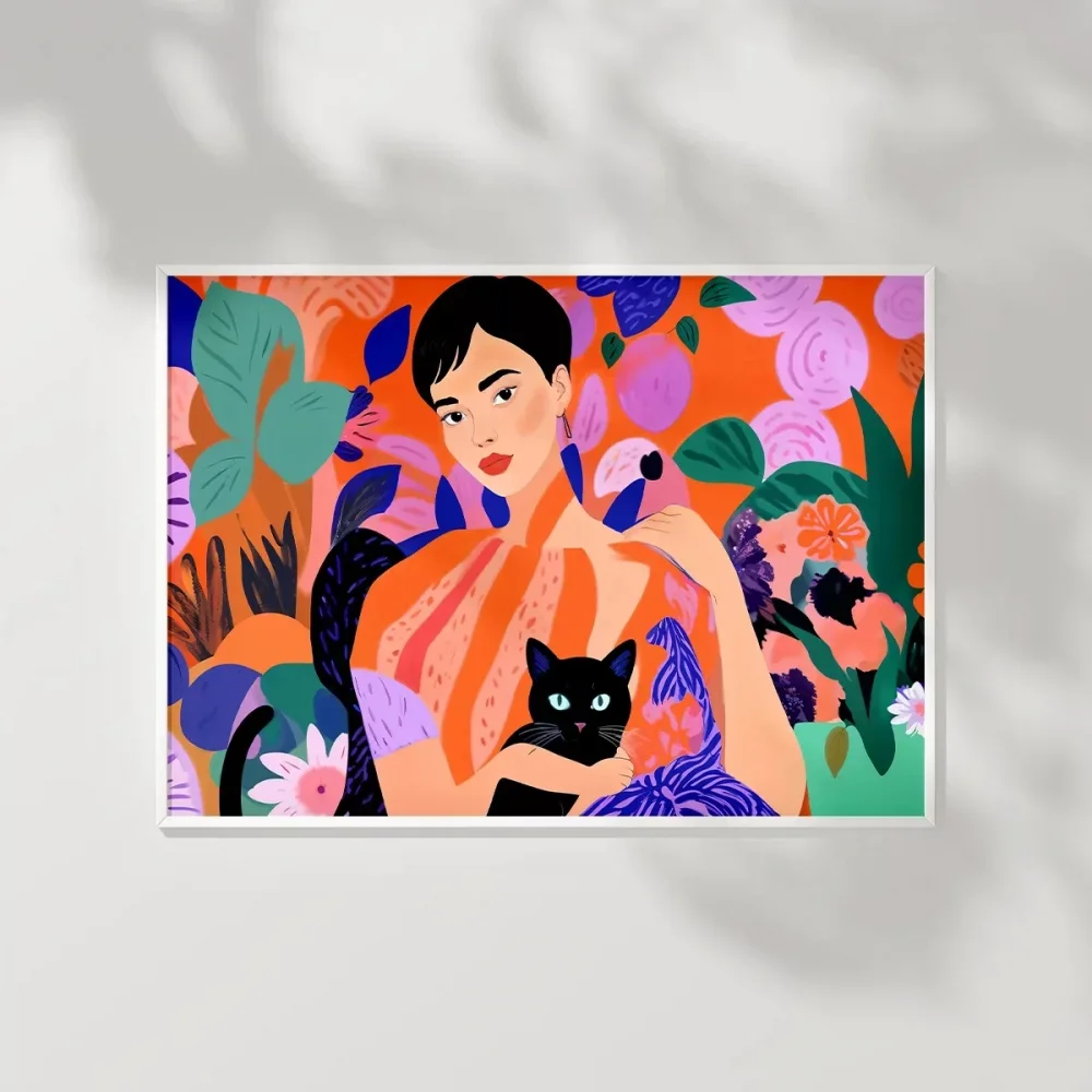 Siyah Kedinin Sırrı Poster