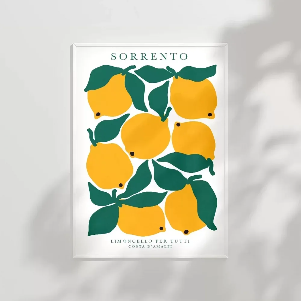 Sorrento Limonlar Poster