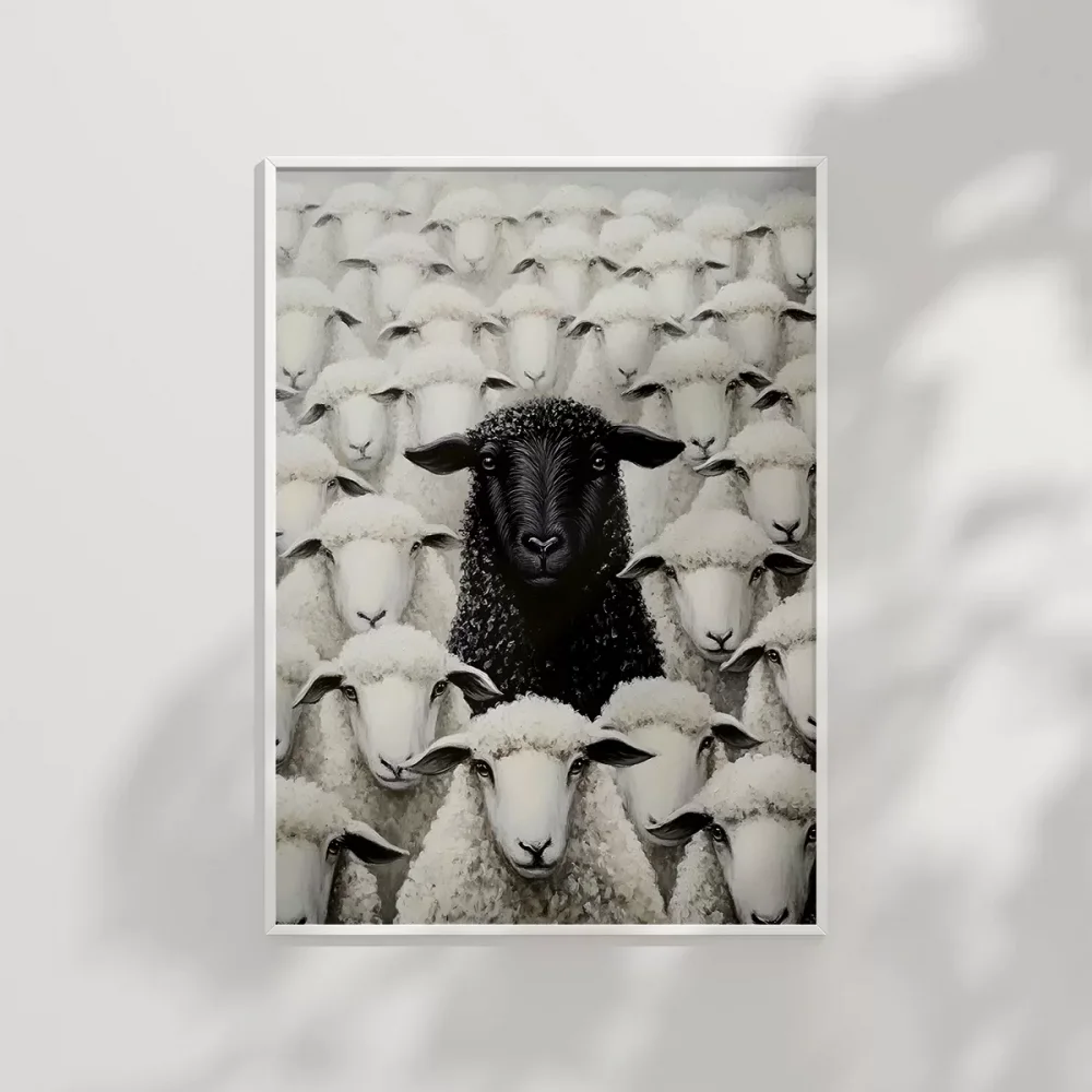 Sürünün Tam Ortasında Poster