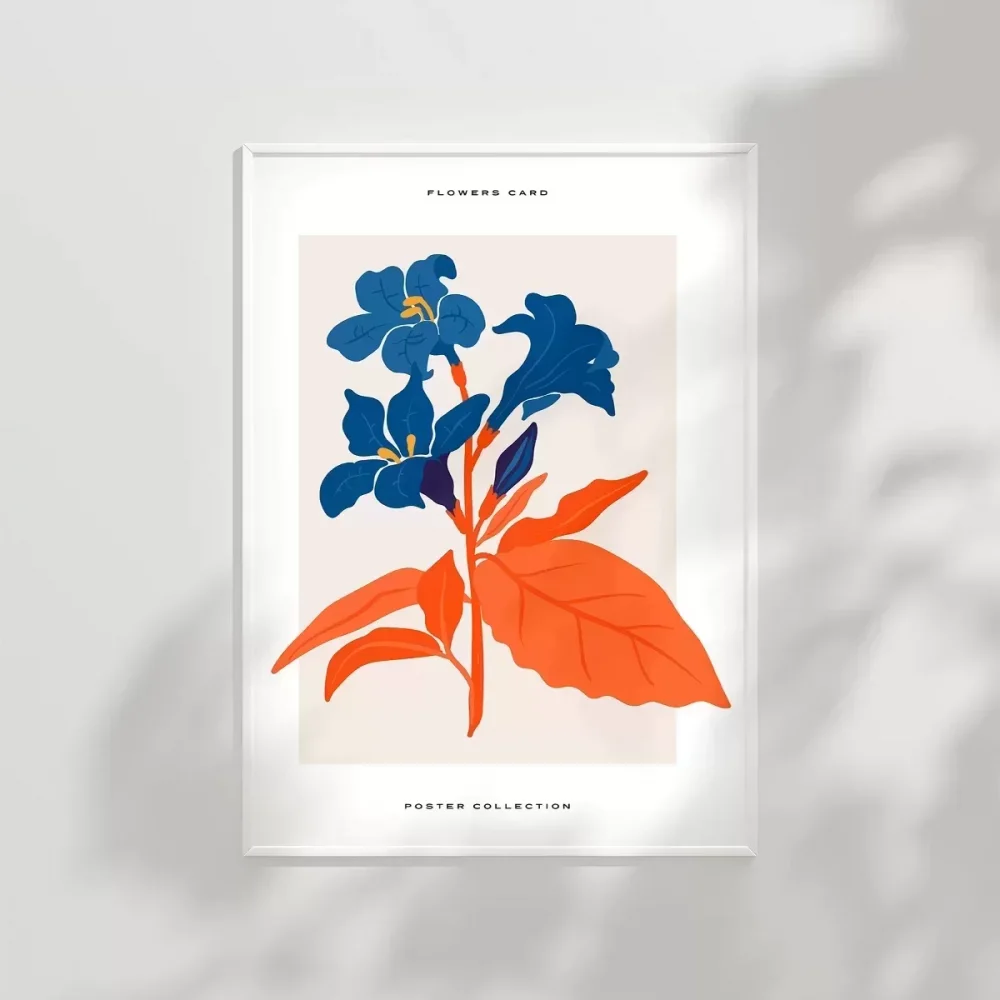 Turuncu ve Mavinin Ahenki Poster