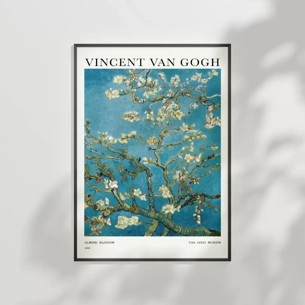 Van Gogh Badem Çiçeği Poster