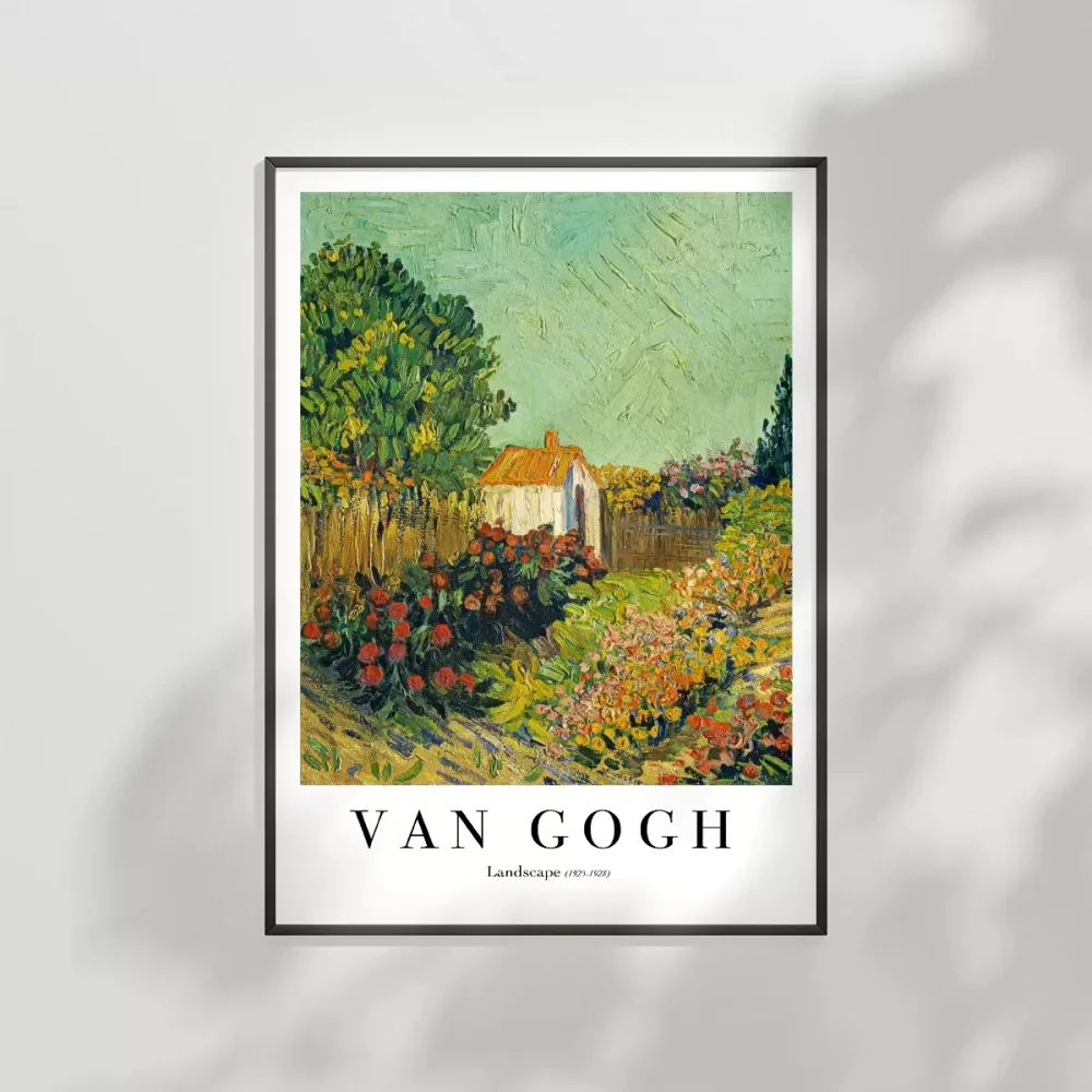 Van Gogh Manzara Poster