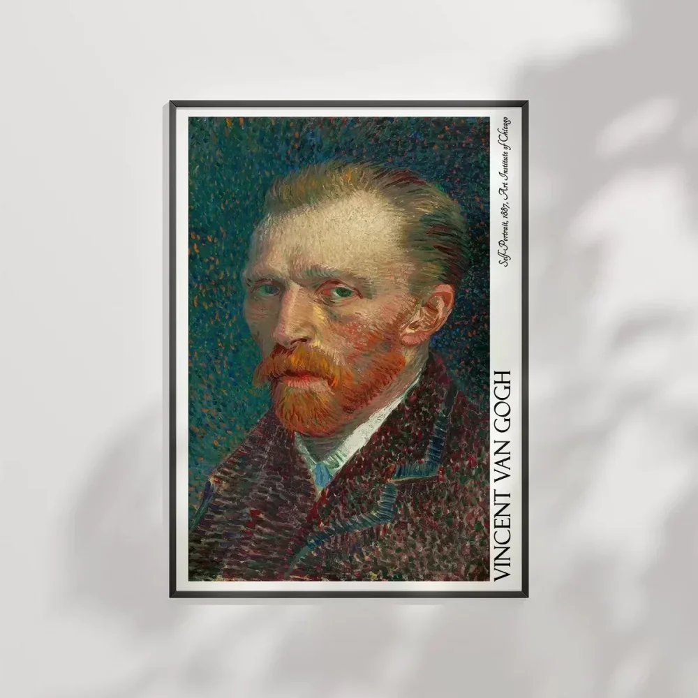 Vincent Van Gogh Kişisel Portre Poster