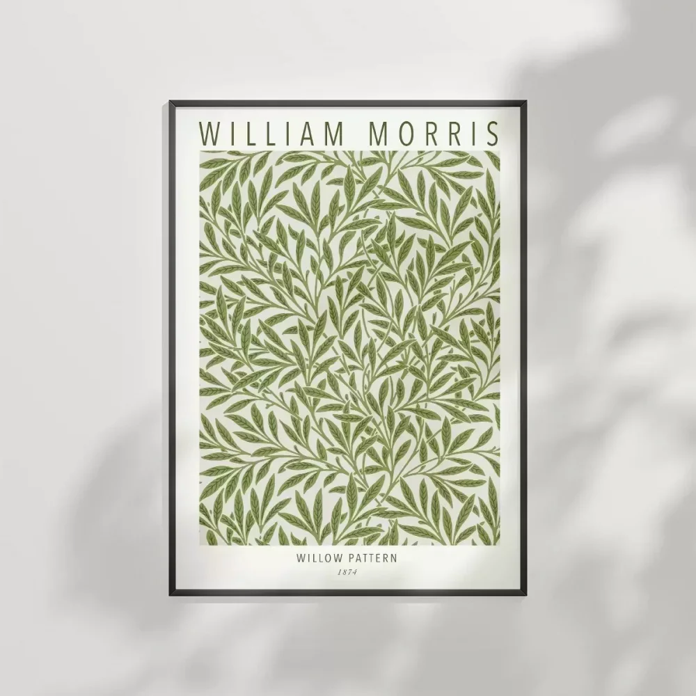 William Morris Willow Pattern Poster