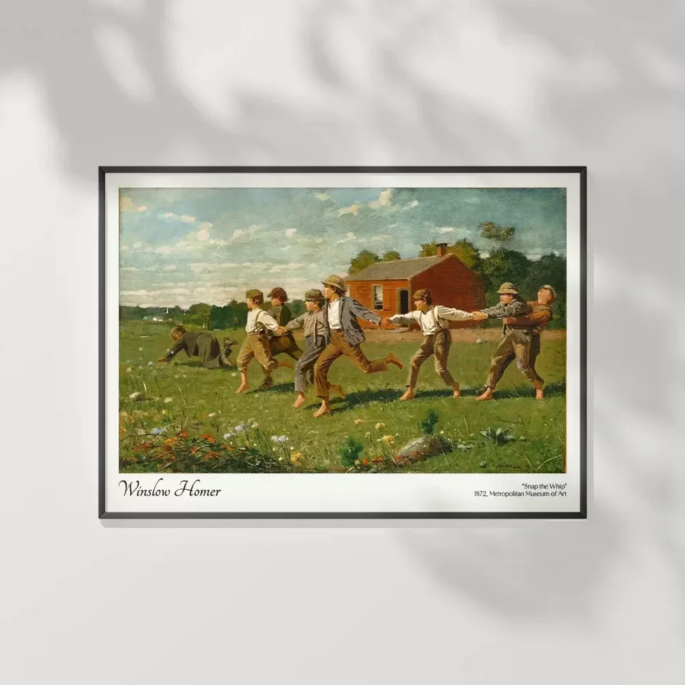 Winslow Homer Çocuklar Merhelesi 2 Poster