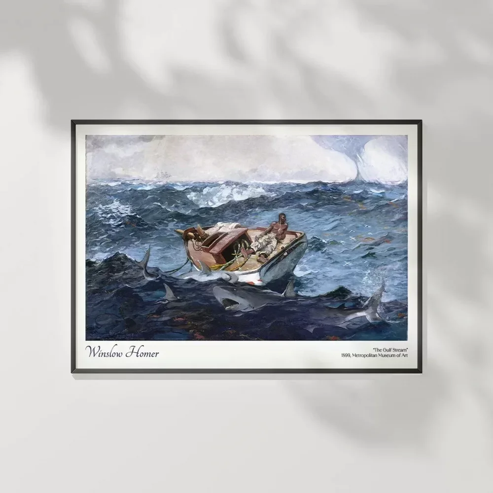 Winslow Homer Körfez Akıntısı Poster
