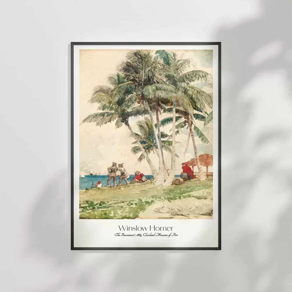 Winslow Homer Korsanlar Poster