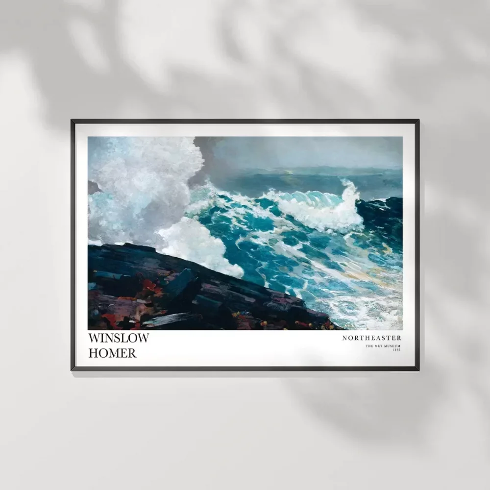 Winslow Homer Kuzeydoğu Poster