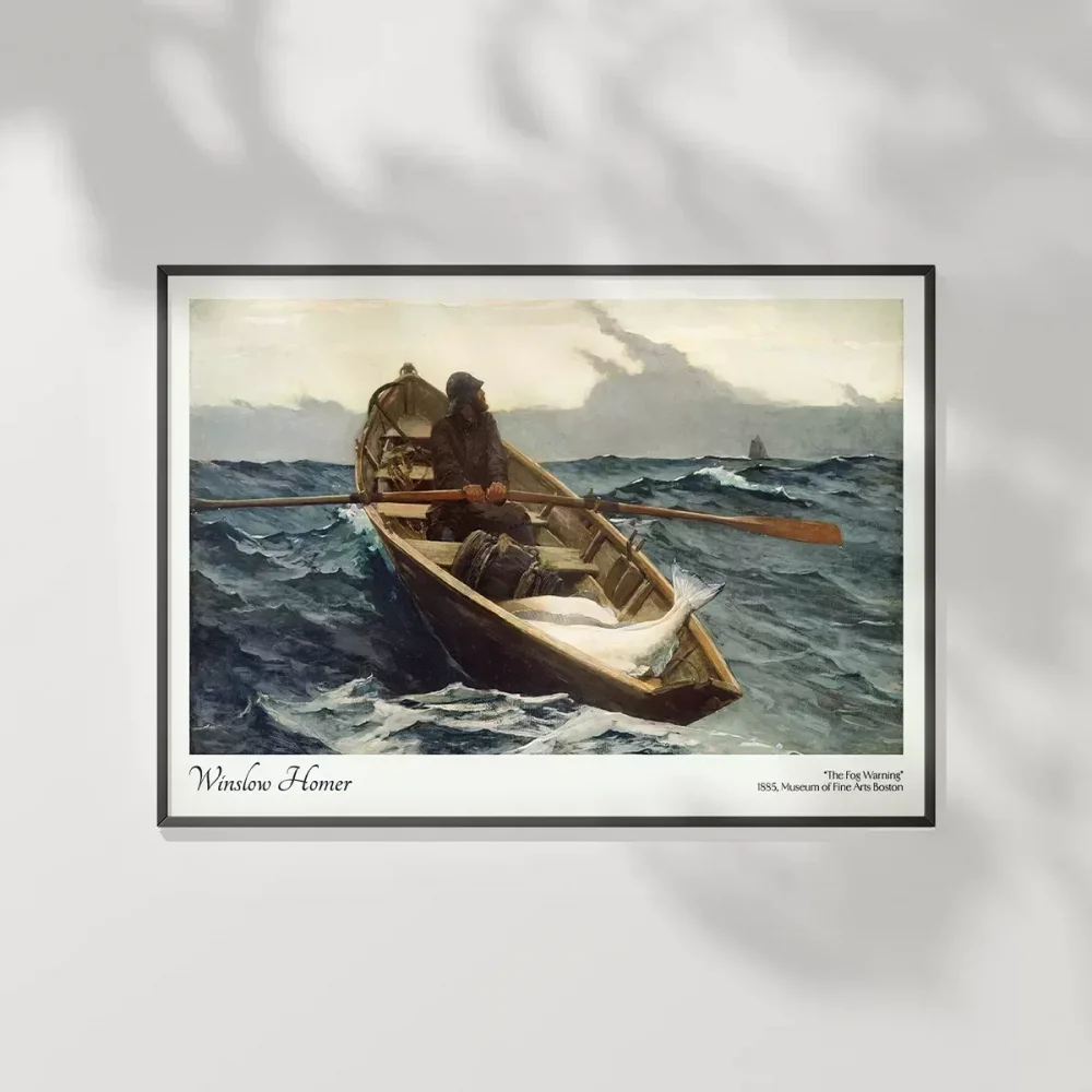 Winslow Homer Sis Uyarısı Poster