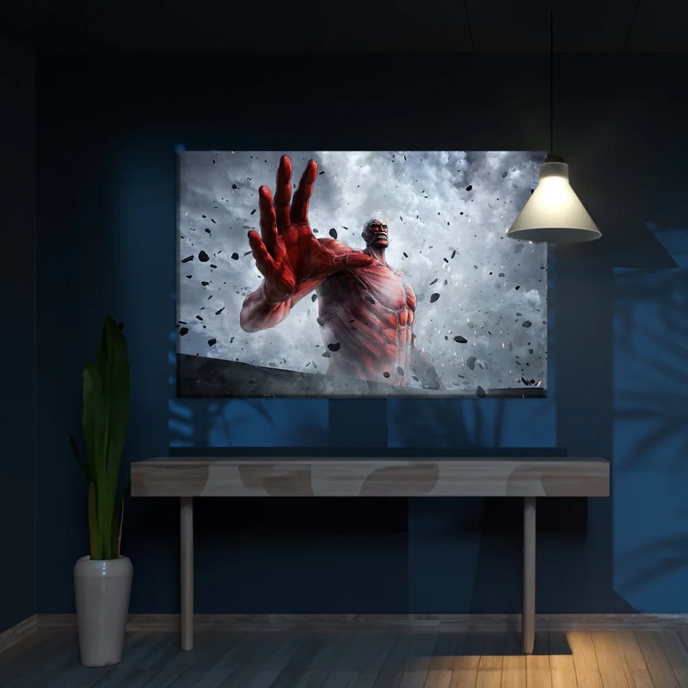 Attack On Titan Dev Kanvas Tablo