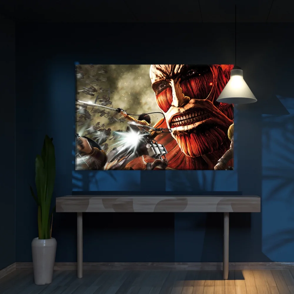 Attack On Titan Kanvas Tablo
