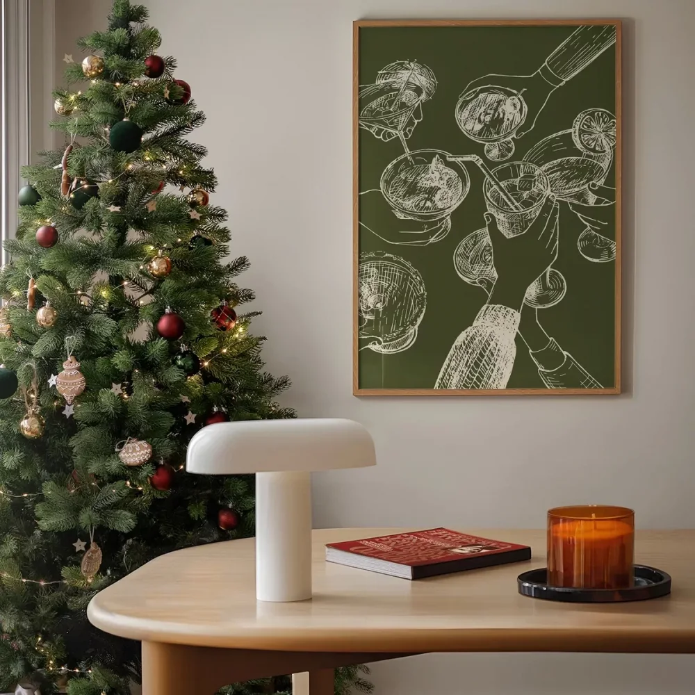 Yeşil Kutlama Poster