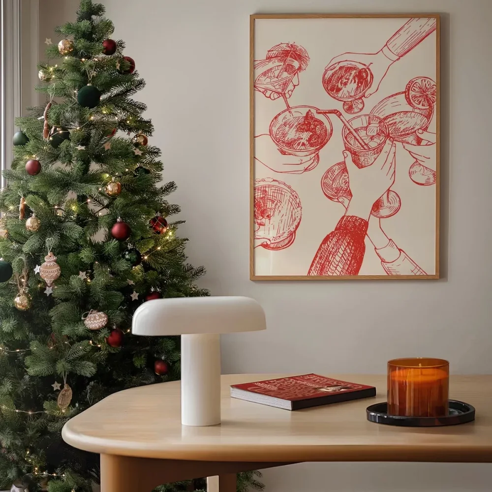 Yılbaşı Ruhuyla Neşeli Kutlama Poster