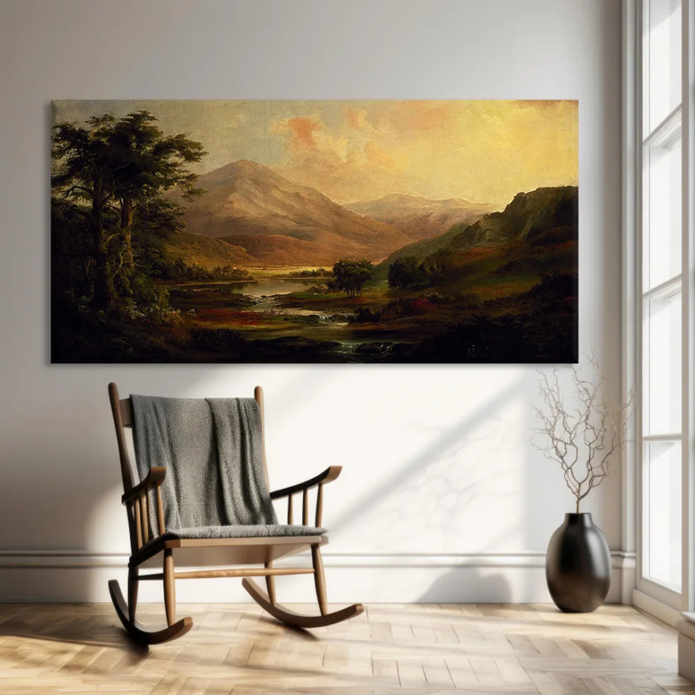 Yaban Hayatı Kanvas Tablo