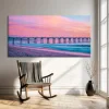 Pastel Günbatımı Kanvas Tablo