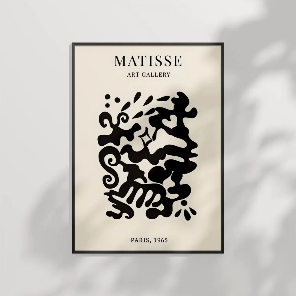 1965 Paris Cut-Outs Poster