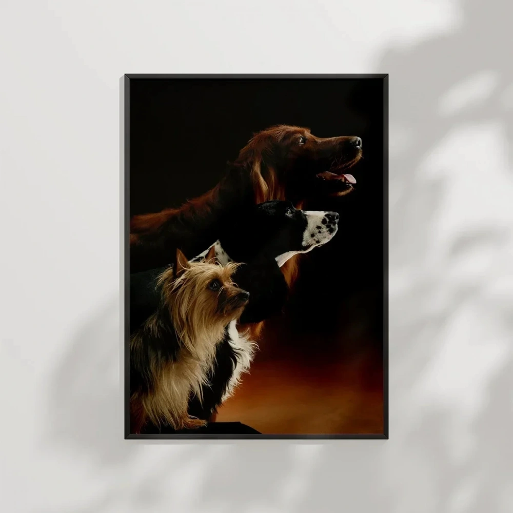 İki Köpek Portresi