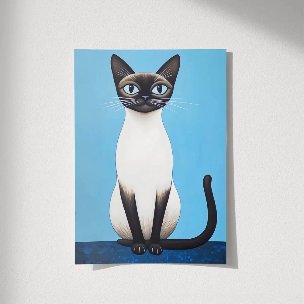 Çerçevesiz Poster Minimal Majesty