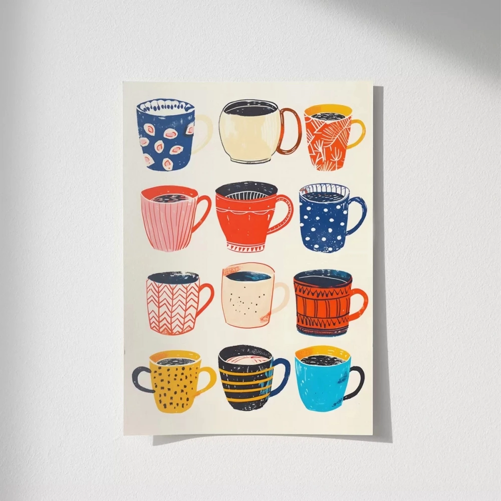 Çerçevesiz Poster Günün Kupsal Hali