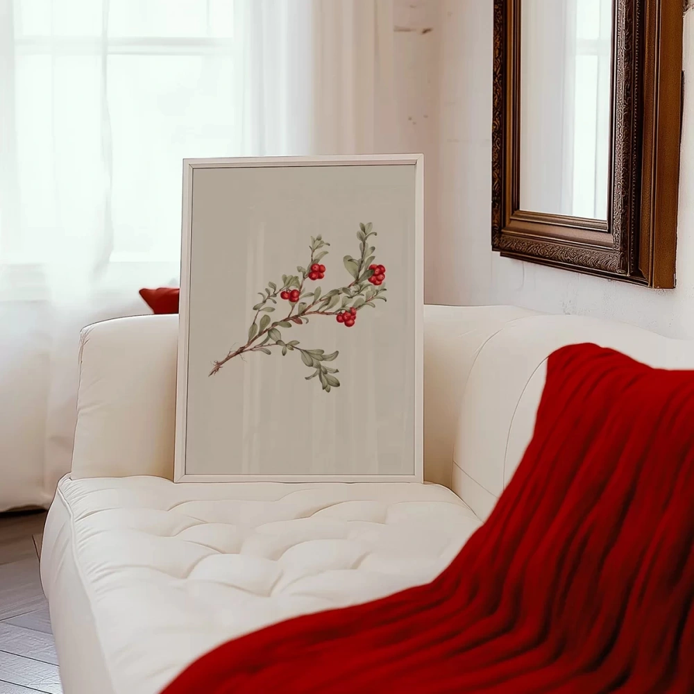 Çerçevesiz Poster Çiçek