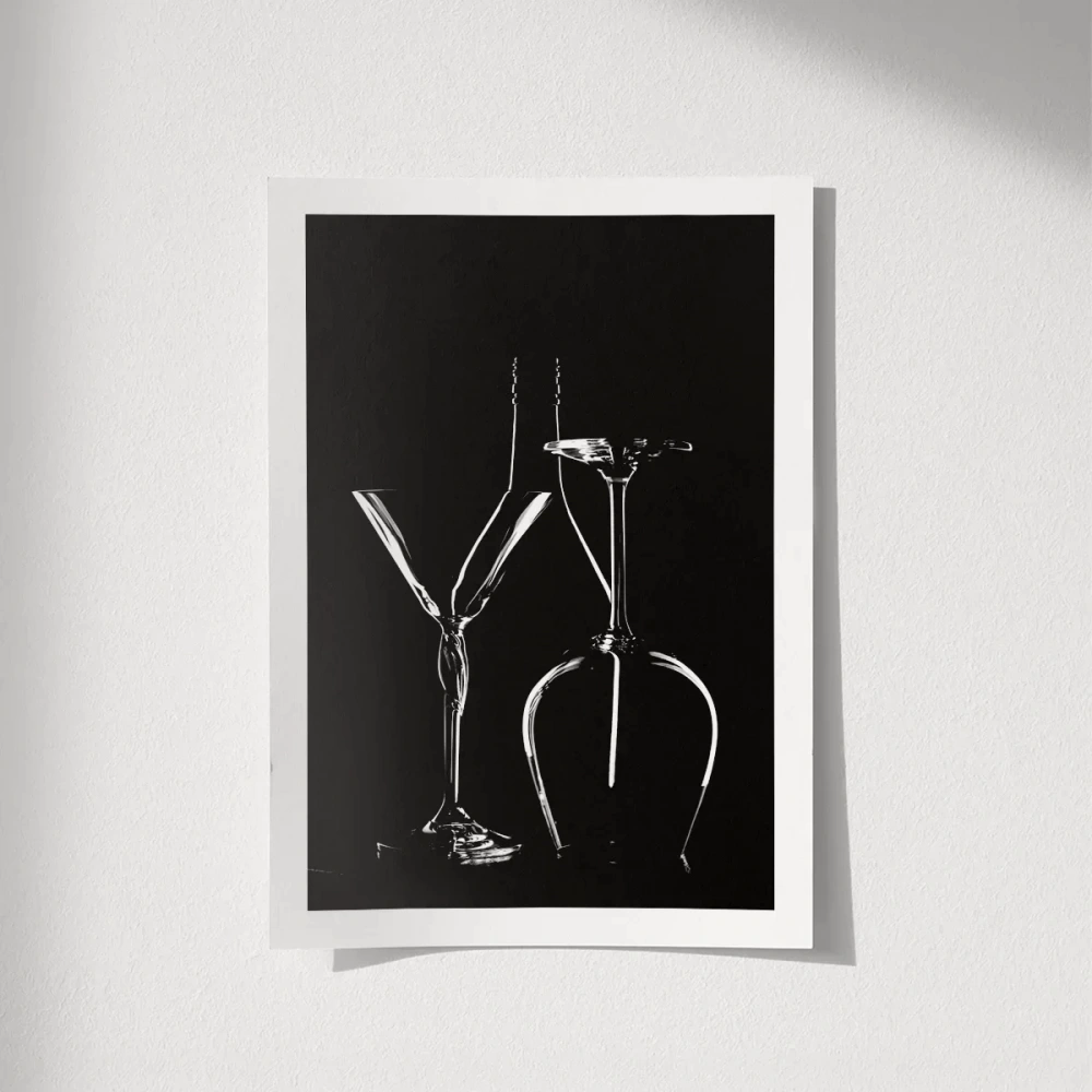 Çerçevesiz Poster Kırılgan Zarafet